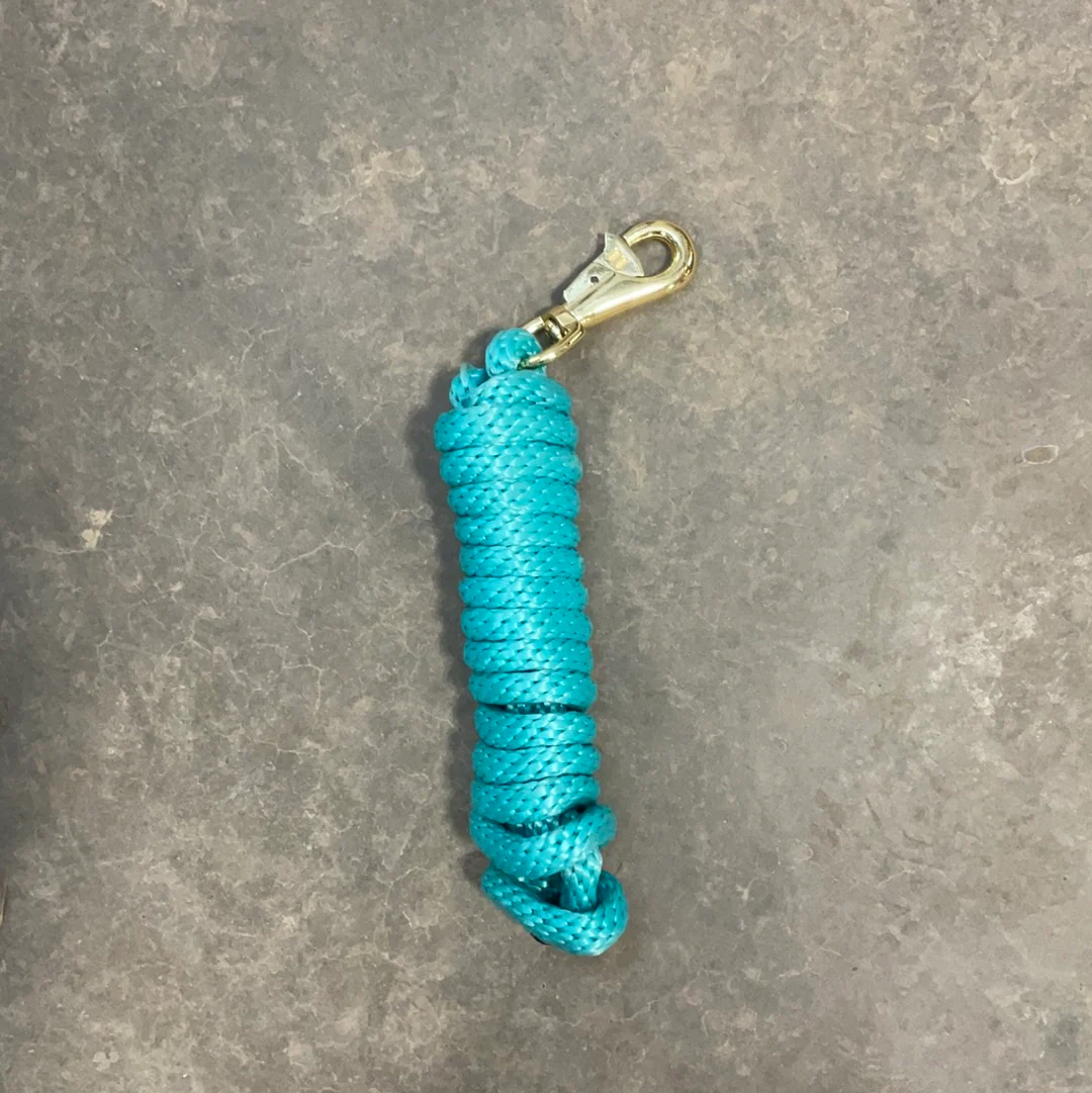 Irvine Poly Lead Rope w/Brass Plated Snap - Image 9