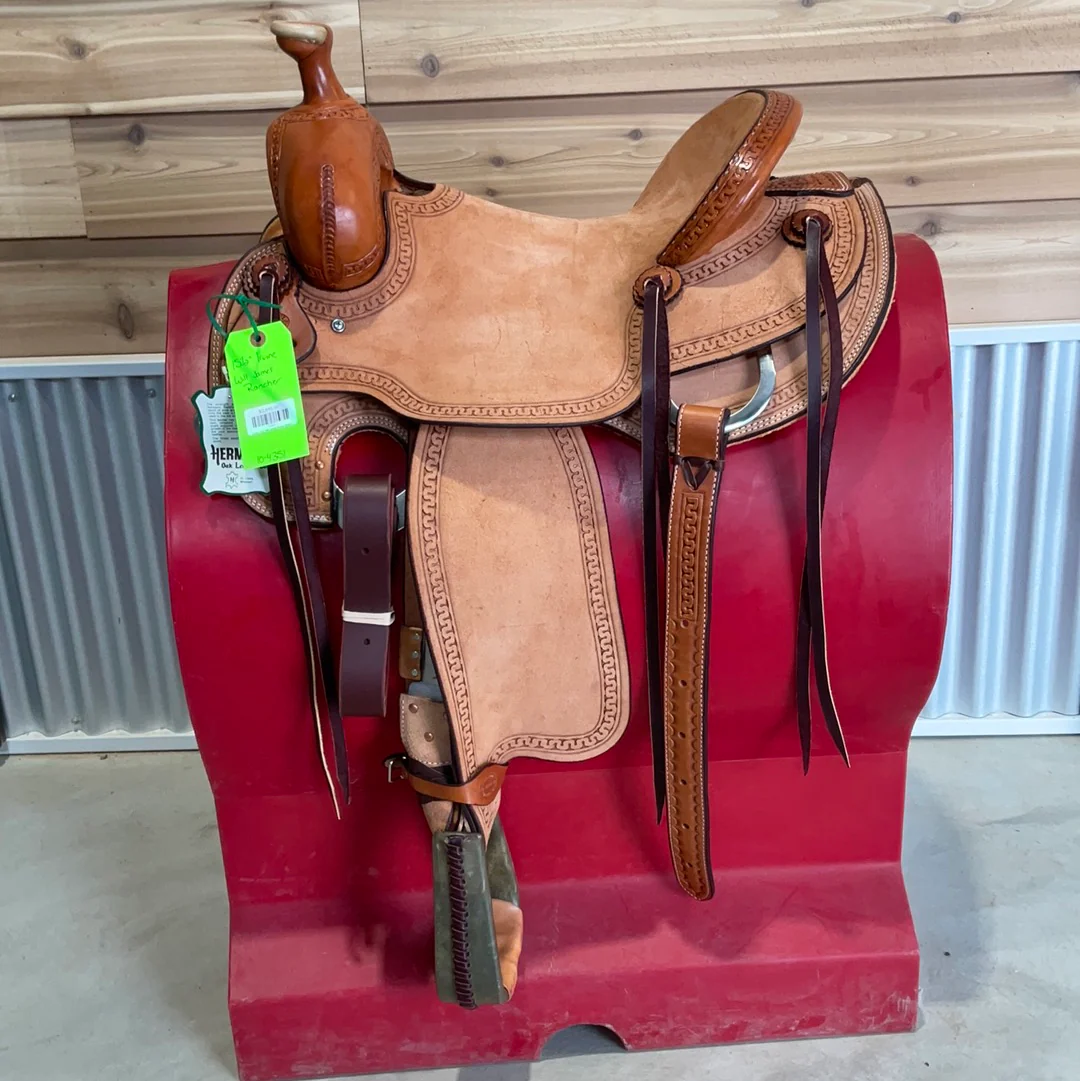 Irvine 15.5" Will James Ranch Saddle