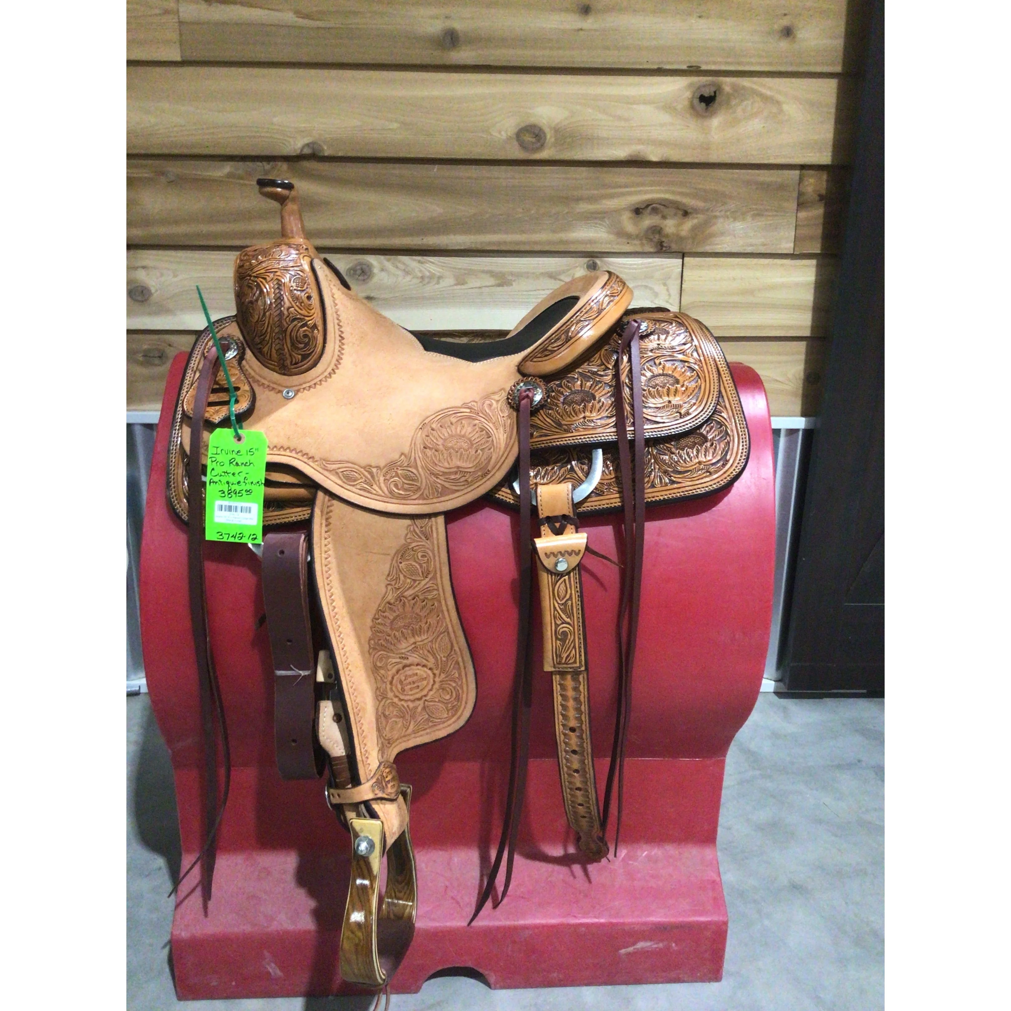 Irvine Pro 15" Ranch Cutter Saddle