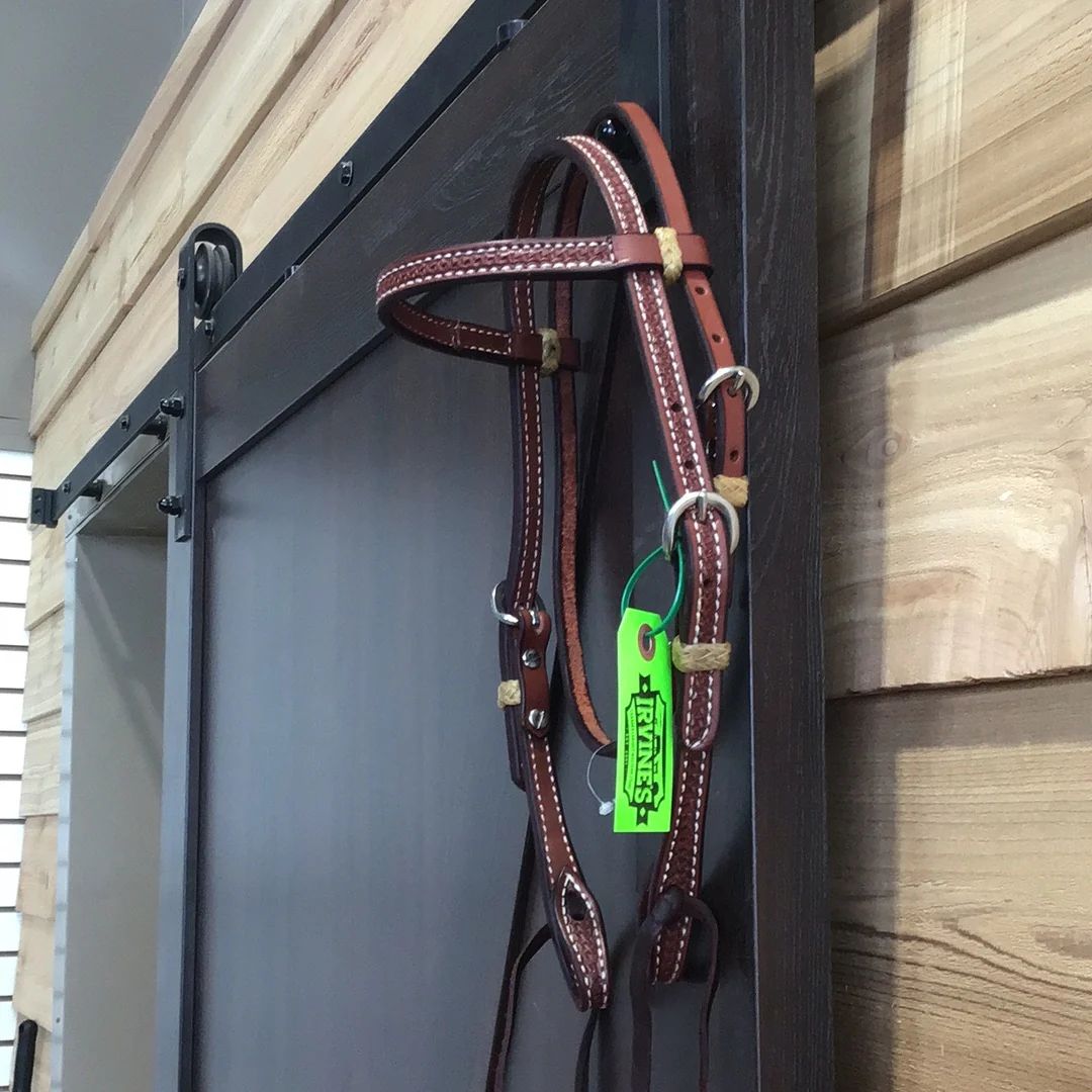 Irvine's Browband Headstall Basket Stamo-Pony - Image 2