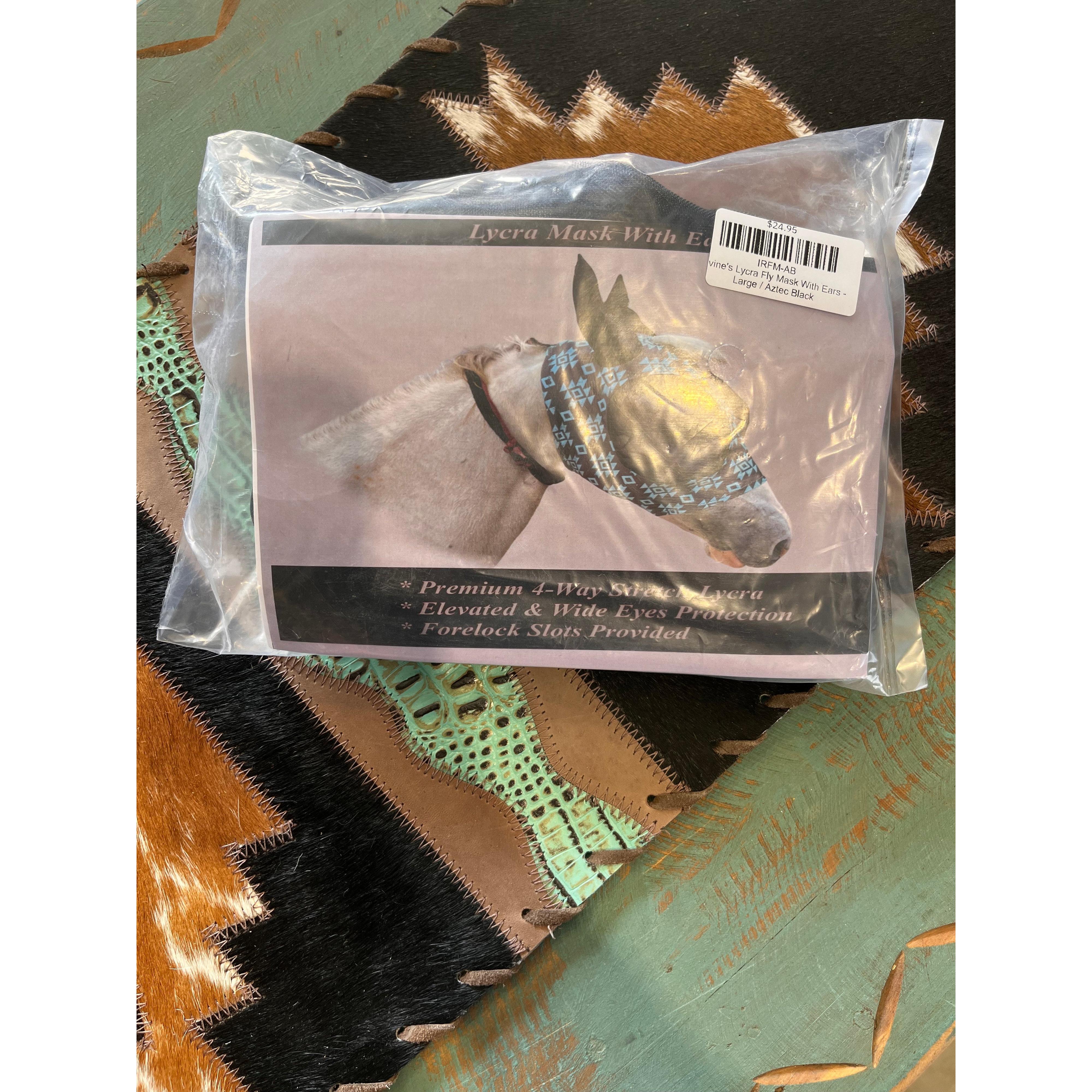Irvine's Lycra Fly Mask With Ears