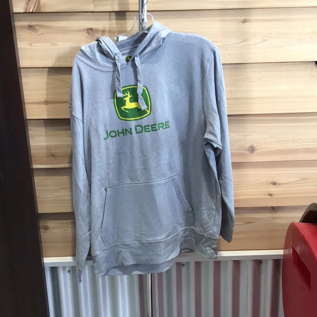 John Deere Logo Hoodie - Oxford