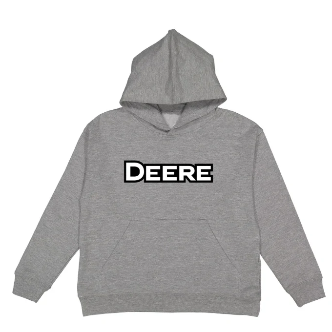 John Deere Youth Deere Hoodie - Oxford Heather