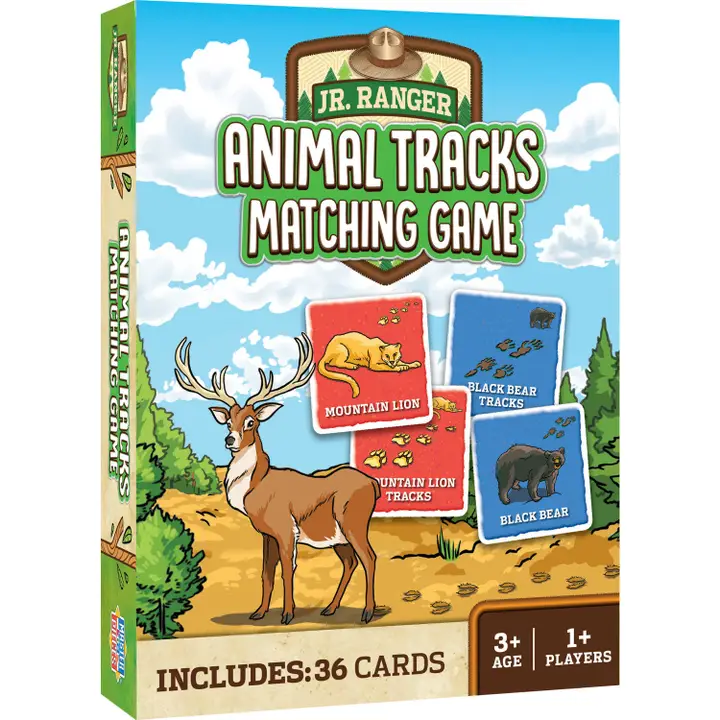 Jr. Ranger Animal Tracks Matching Game