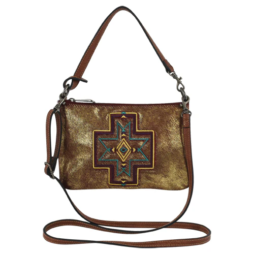 Justin Ladies Mini Shoulder Bag - Red