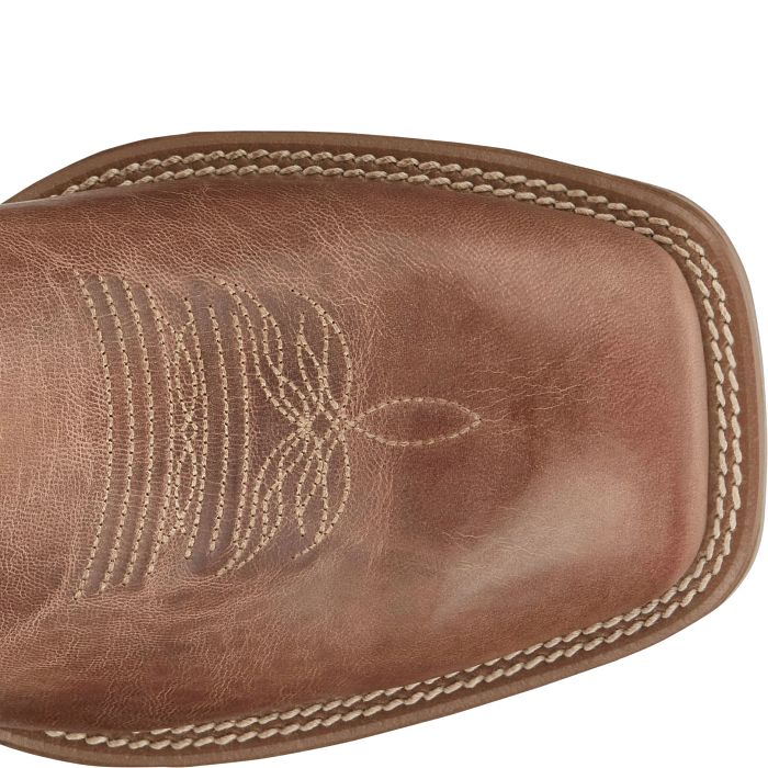 Justin Men's 11" Pickett Western Boot - Peanut/Tan - Image 4