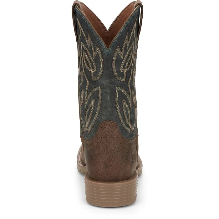 Justin Men's 11" Rendon Western Work Boot - Barnwood - Image 5
