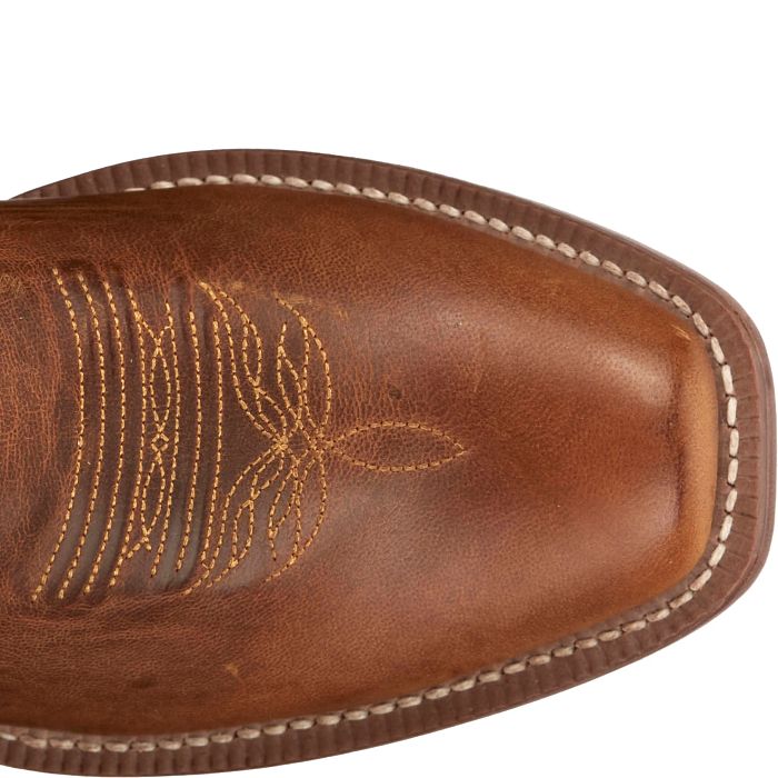 Justin Men's 13" Showoff Western Boot - Oily Tan - Image 4