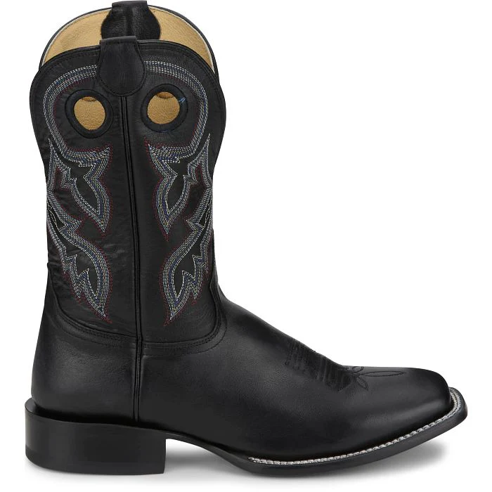 Tony Lama Men's Lars 11" Western Boot- Black - Image 3