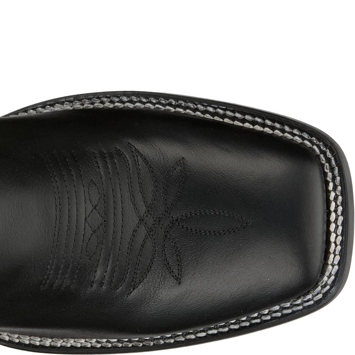 Tony Lama Men's Lars 11" Western Boot- Black - Image 4