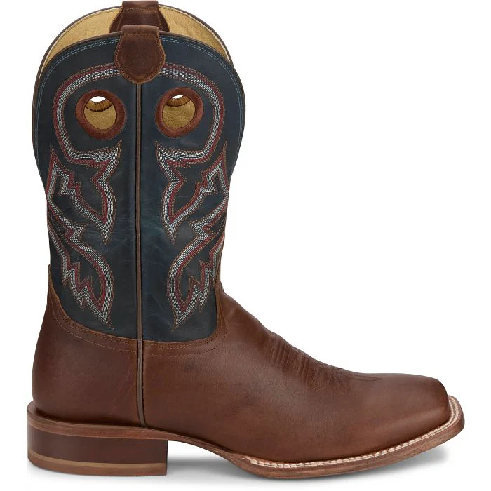 Tony Lama Men's Lars 11" Western Boot- Honey Brown - Image 3