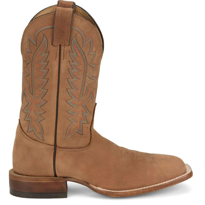 Justin Men's Rancho 11" Western Cowboy Boots- Butterscotch - Image 3