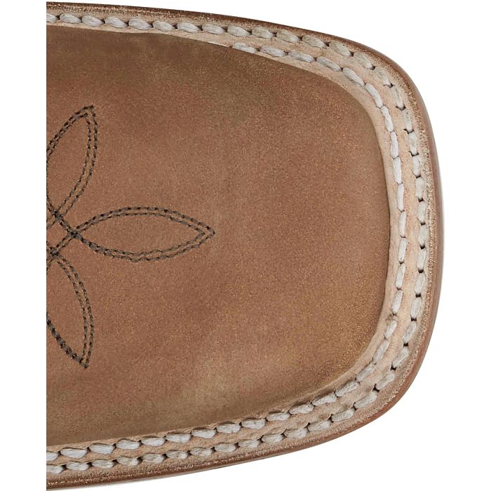 Justin Women's 11" Peyton Western Boot-Distressed Cognac Brown - Image 4