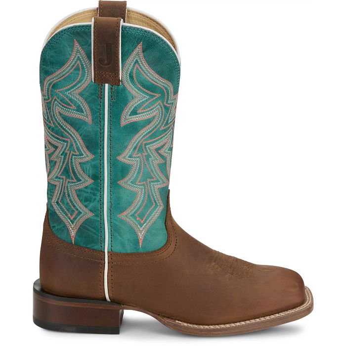 Justin Women's 11" MIss Ellie Western Boot- Rustic - Image 3
