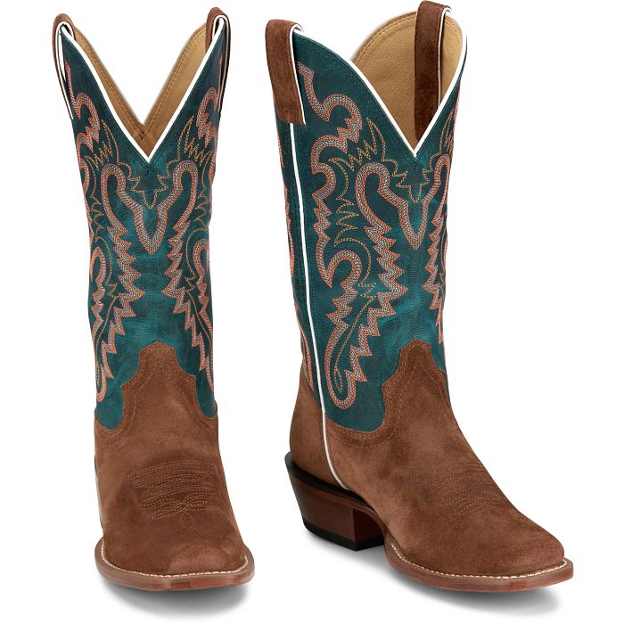 Justin Women's 13" Annie Up Western Boot- Sedona