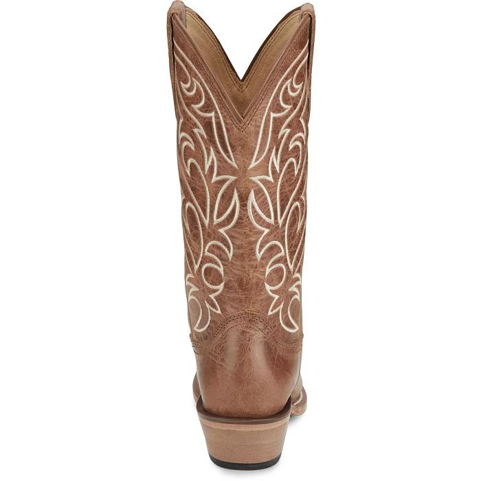Justin Women's Josephine 12" Western Boot- Dusky Brown - Image 5