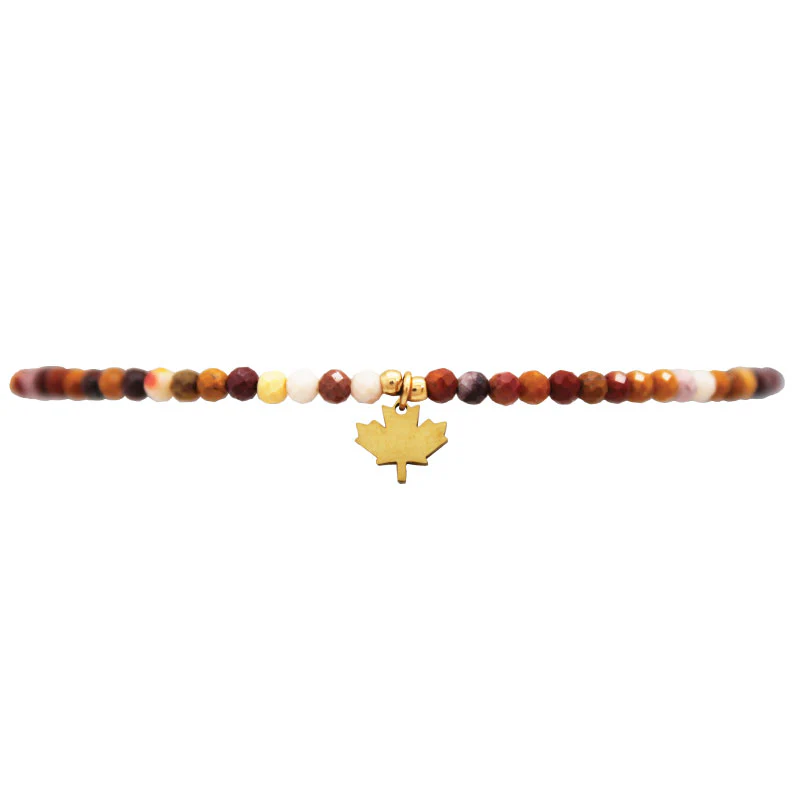 KC Bracelet Maple Brown Beads