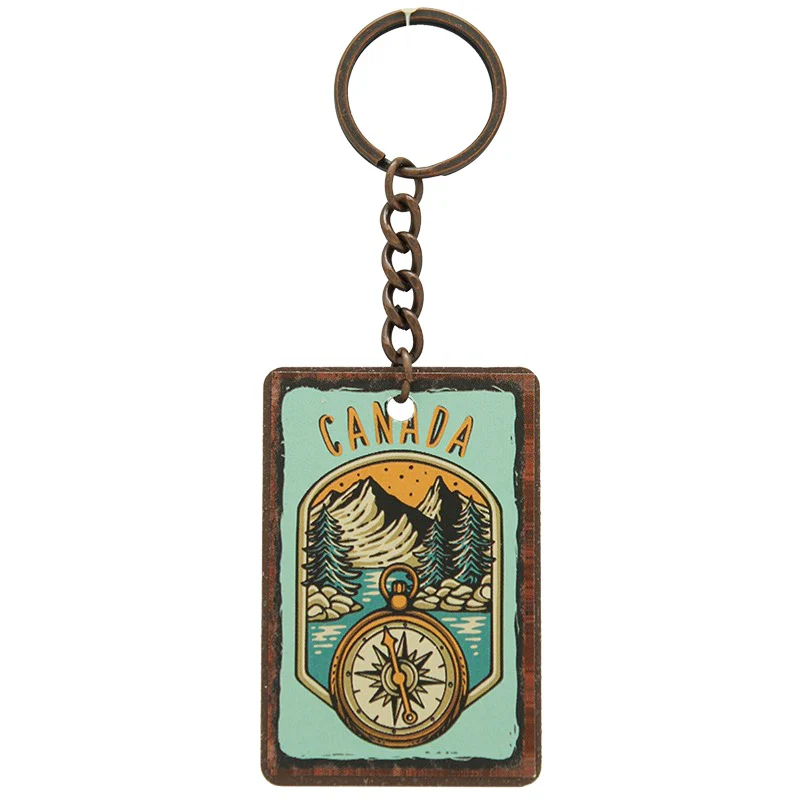 KC Gifts Key Chain Canada Compass