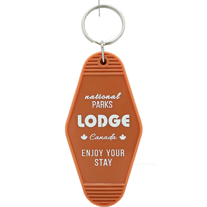 KC Gifts Key Chain National Parks Lodge- Khaki