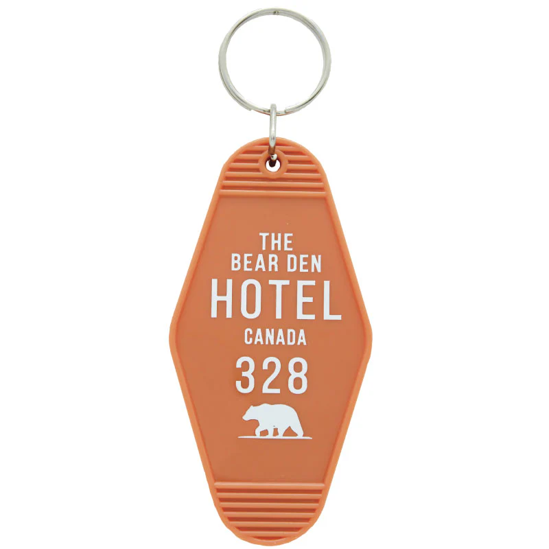 KC Gifts Key Chain National Parks Motel- Orange
