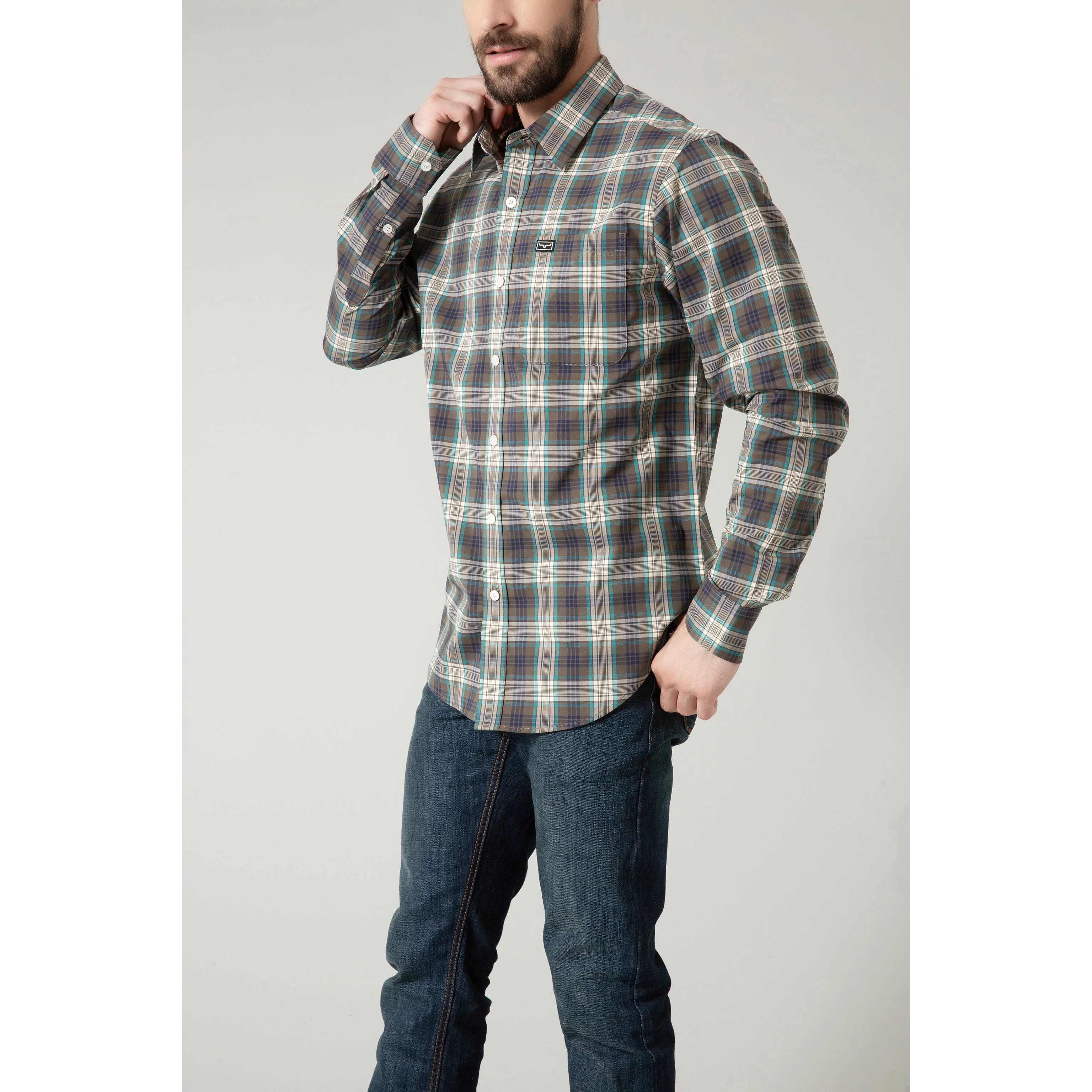 Kimes Men's Aldrich Dress Shirt - Assorted Colours - Image 4