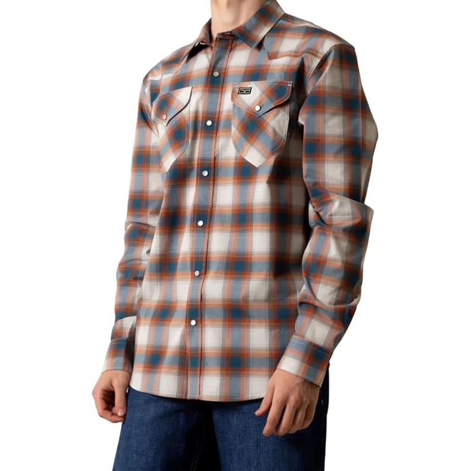 Kimes Men's Hays Long Sleeve Dress Shirt - Multiple Colours - Image 2