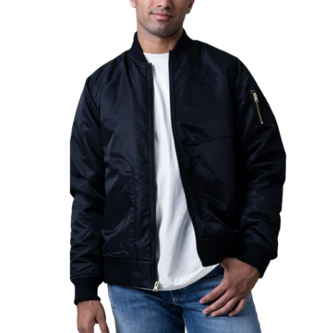 Kimes Men's Hobbs Bomber Jacket - Black - Image 2