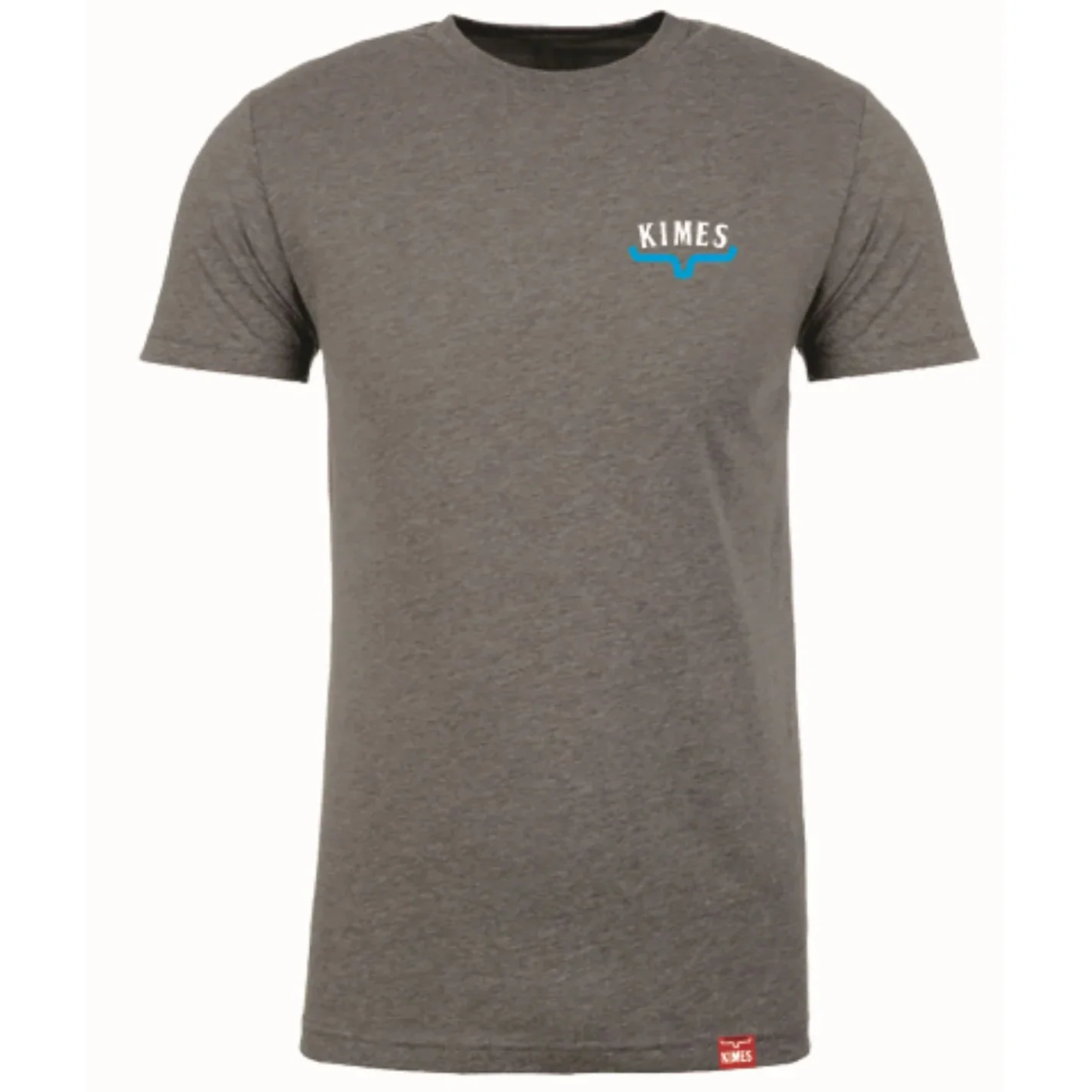 Kimes Men's Huxton Fade Short Sleeve Shirt-Grey Heather - Image 2