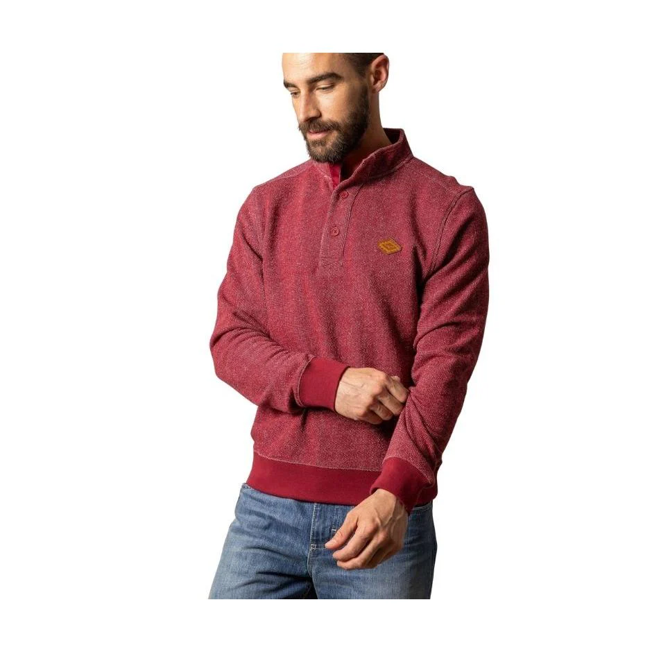 Kimes Men's Kingswell Long Sleeve 1/4 Button Sweater - Assorted Colors - Image 2