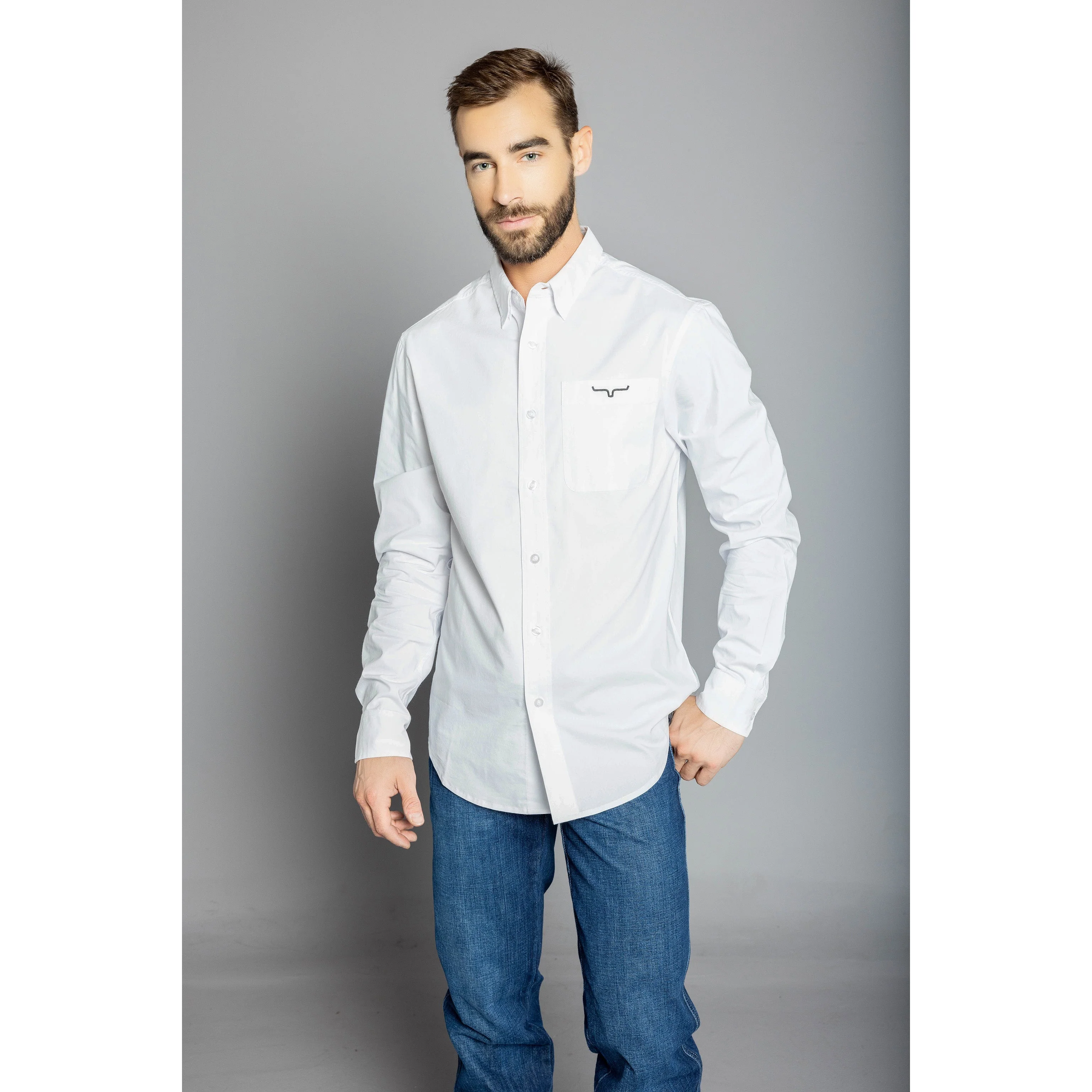 Kimes Men's Team Dress Shirt - Long - Image 6