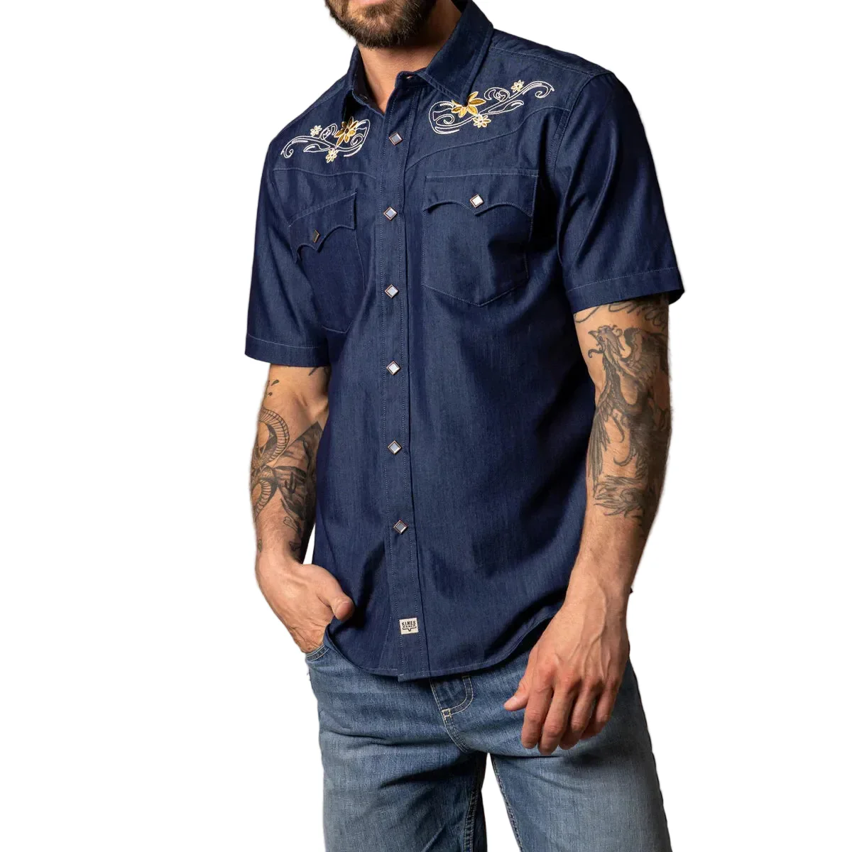 Kimes Men's Leland Short Sleeve Shirt - Multiple Colours