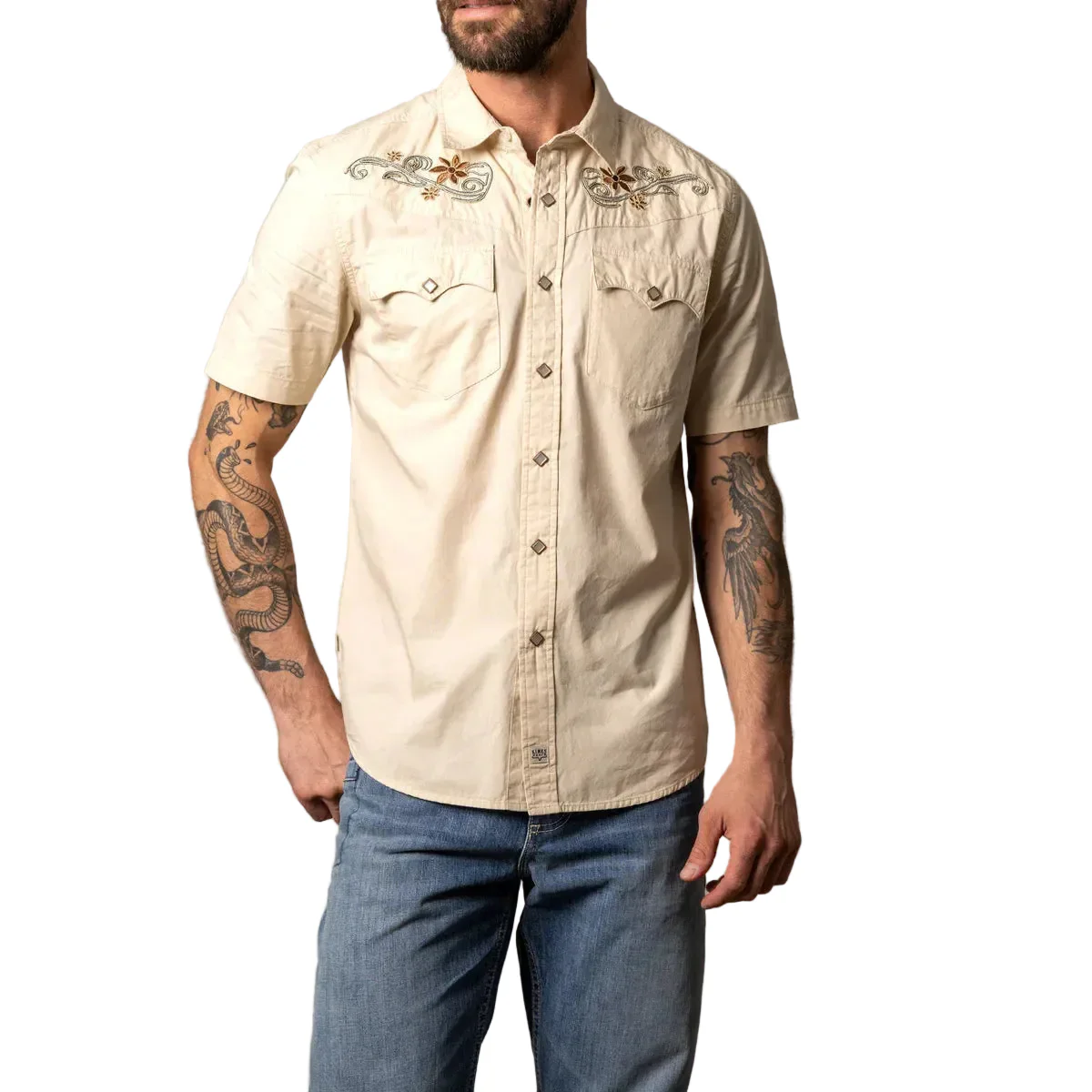 Kimes Men's Leland Short Sleeve Shirt - Multiple Colours - Image 2