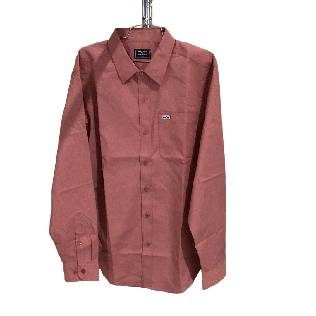 Kimes Ladies Linville Long Sleeve Solid Dress Shirt - Multiple Colours - Image 5