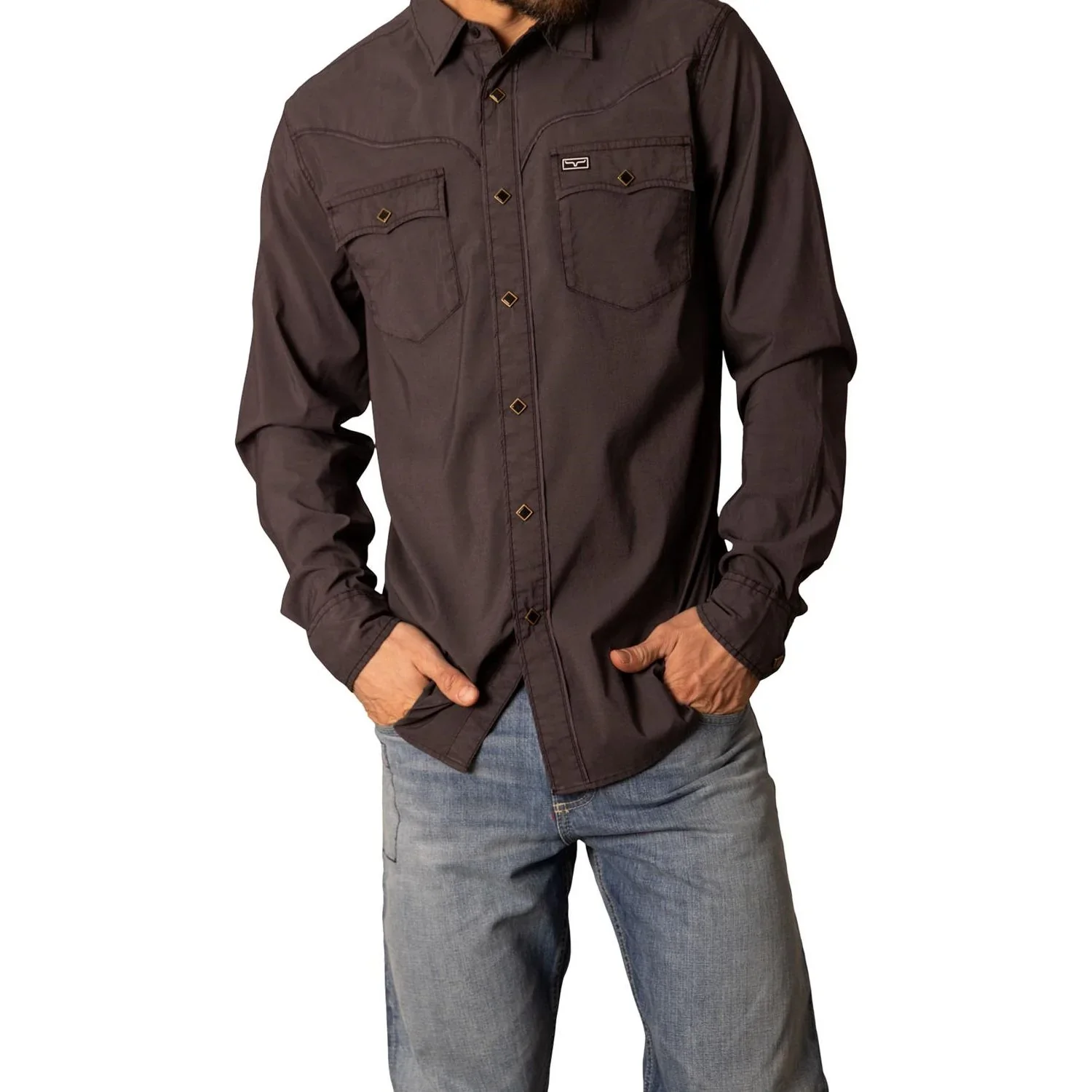 Kimes Men's Long Sleeve El Toro Dress Shirt - Multiple Colours - Image 2