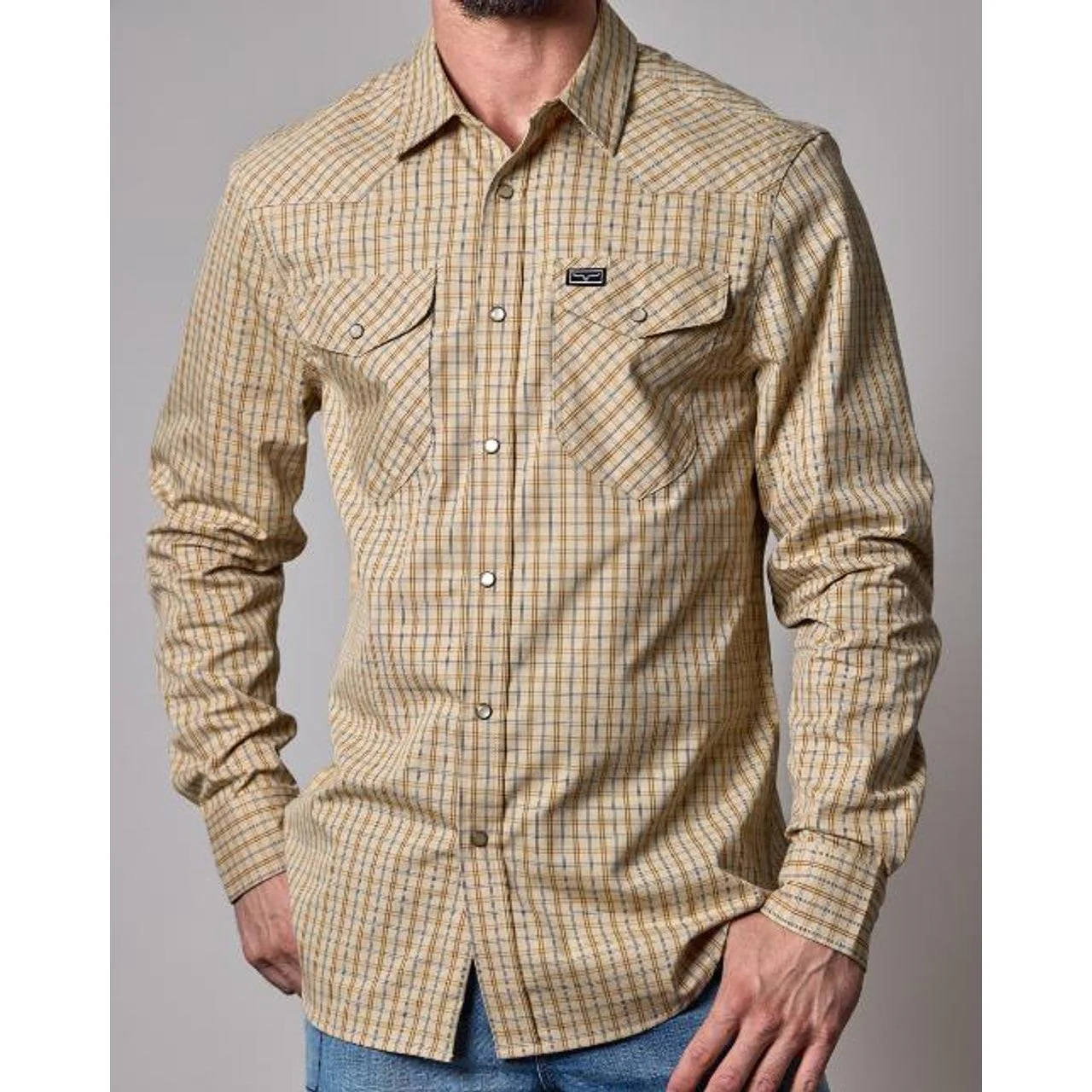 Kimes Men's Long Sleeve Smalls Dress Shirt - Multiple Colours - Image 2