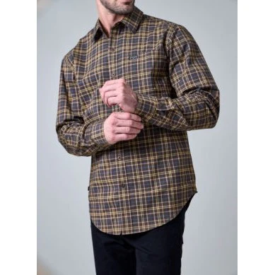 Kimes Men's Lucas Long Sleeve Dress Shirt - Multiple Colours - Image 3