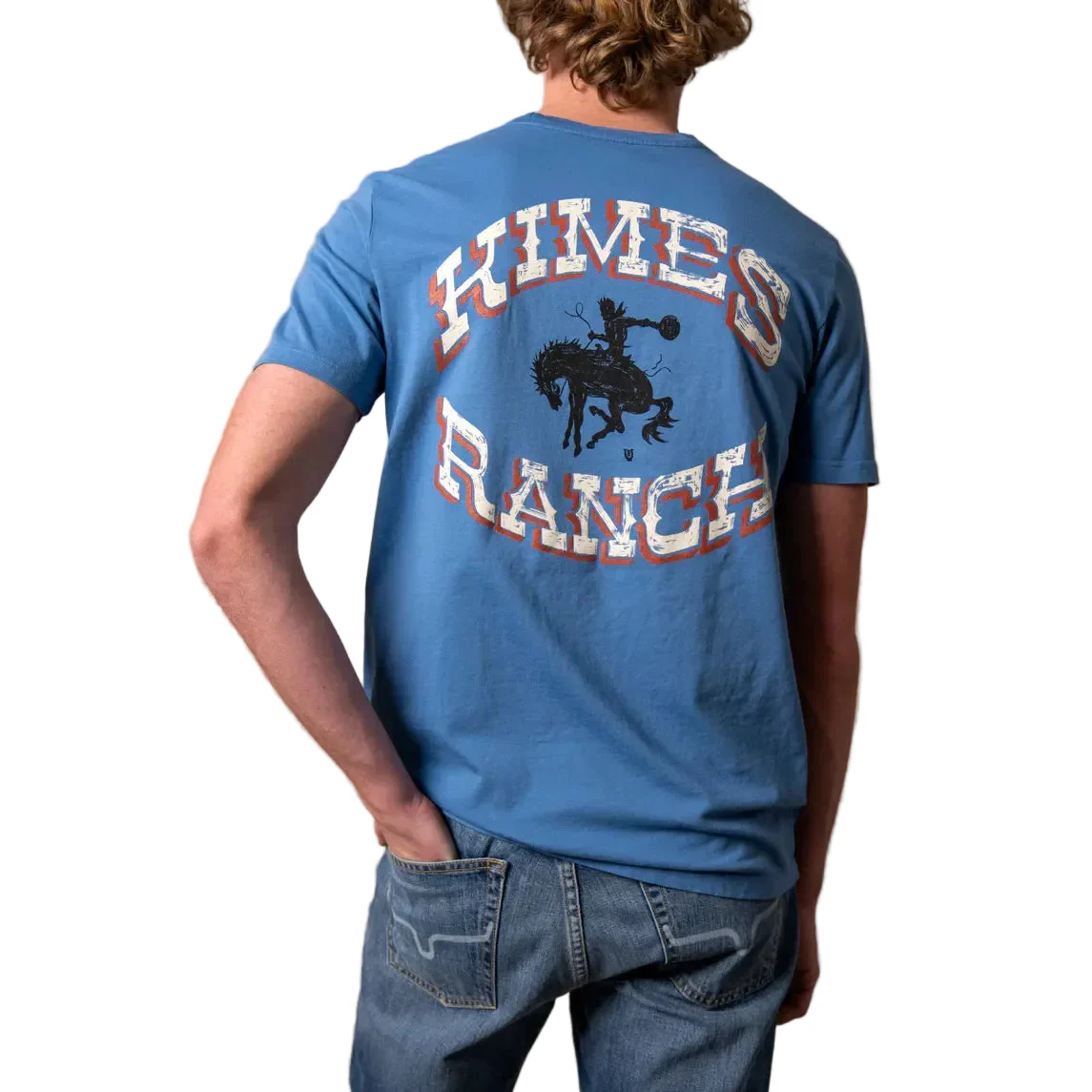 Kimes Men's Lucky B Bucking Short Sleeve Tee Shirt- Multiple Colours - Image 3