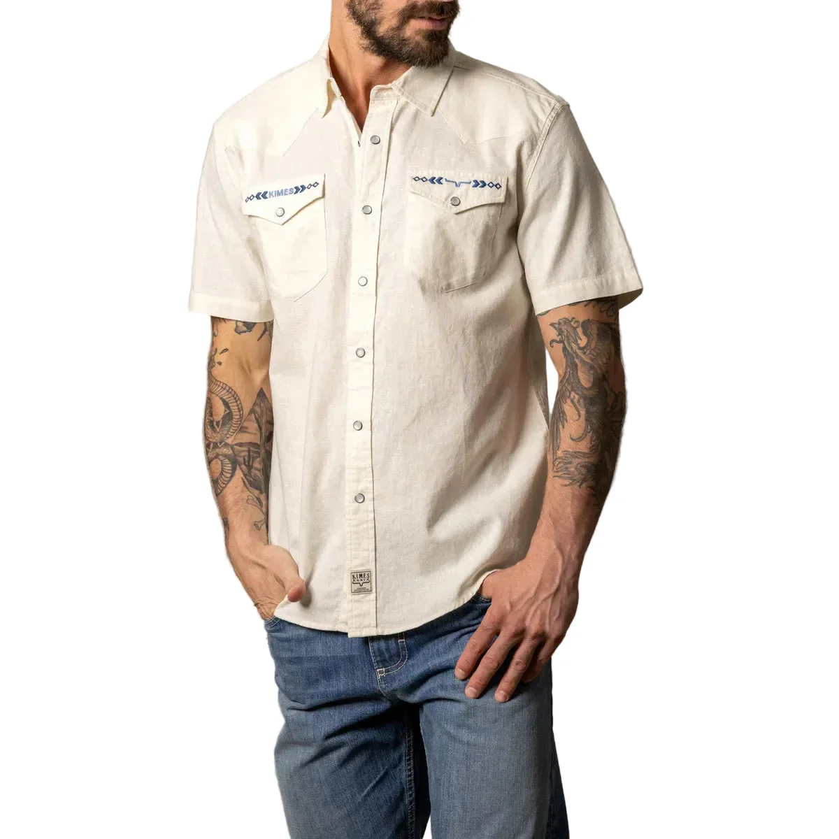 Kimes Men's Nuce Short Sleeve Shirt - Multiple Colours