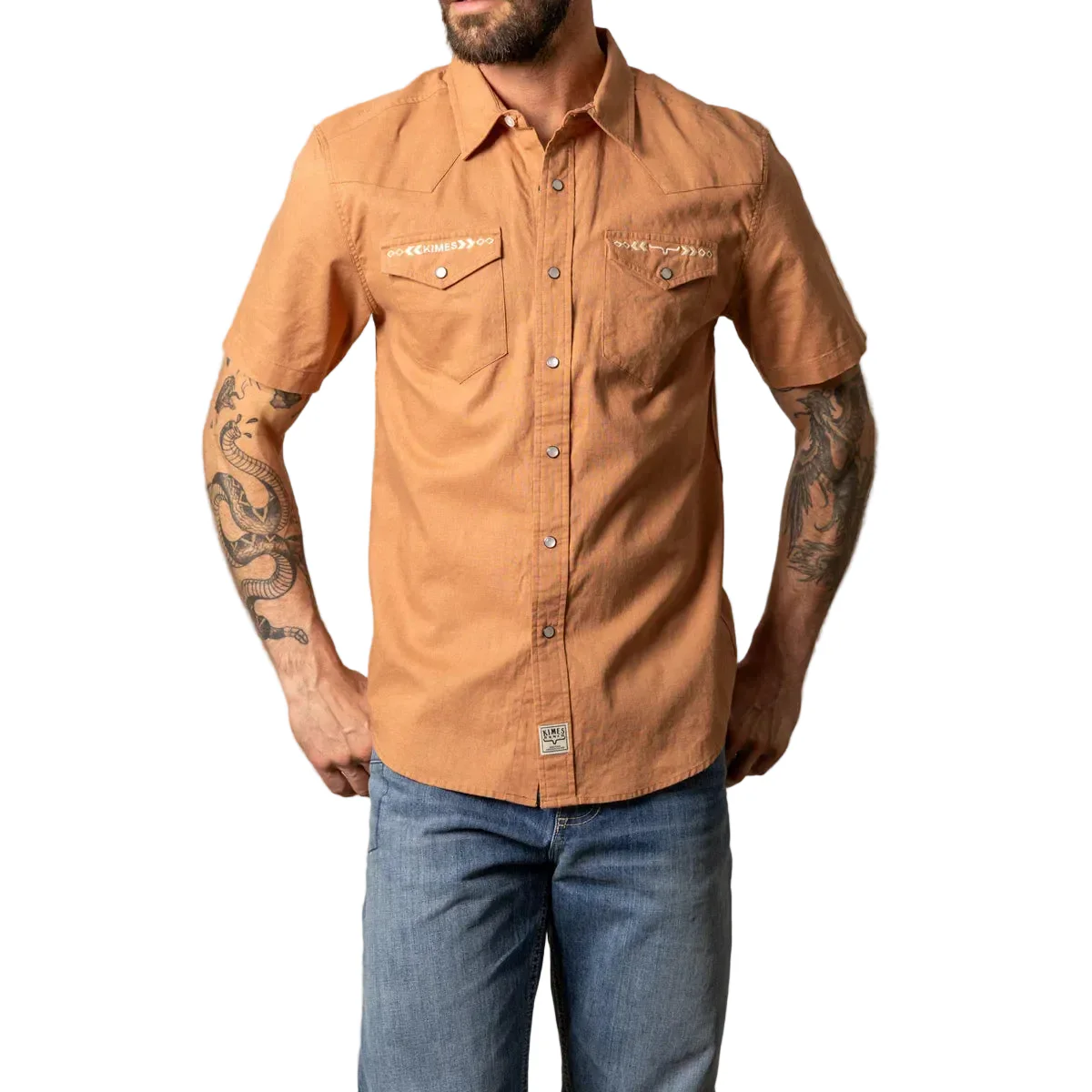 Kimes Men's Nuce Short Sleeve Shirt - Multiple Colours - Image 2
