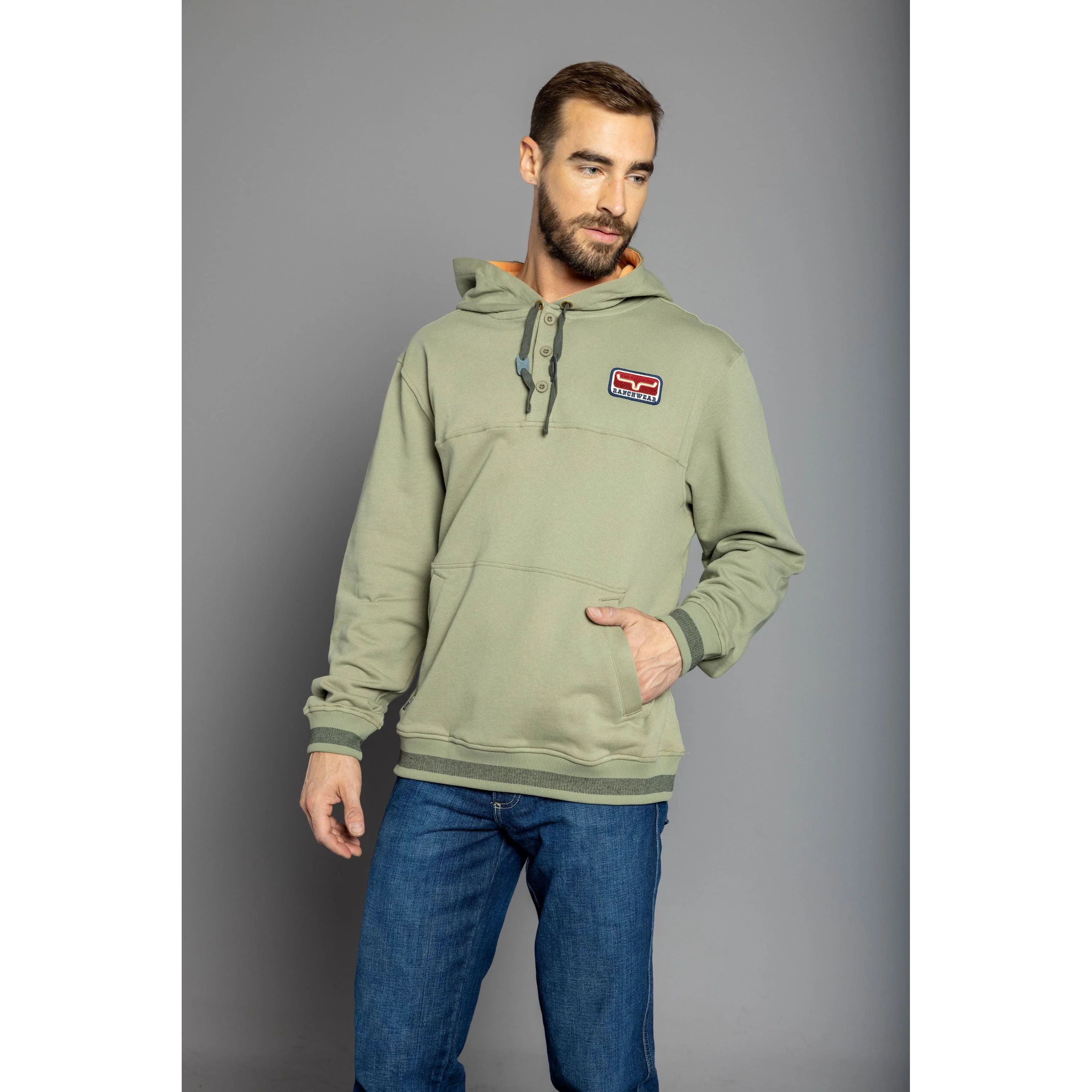 Kimes Men's Ranch Ready Fleece Hoodies - Assorted Colours - Image 10
