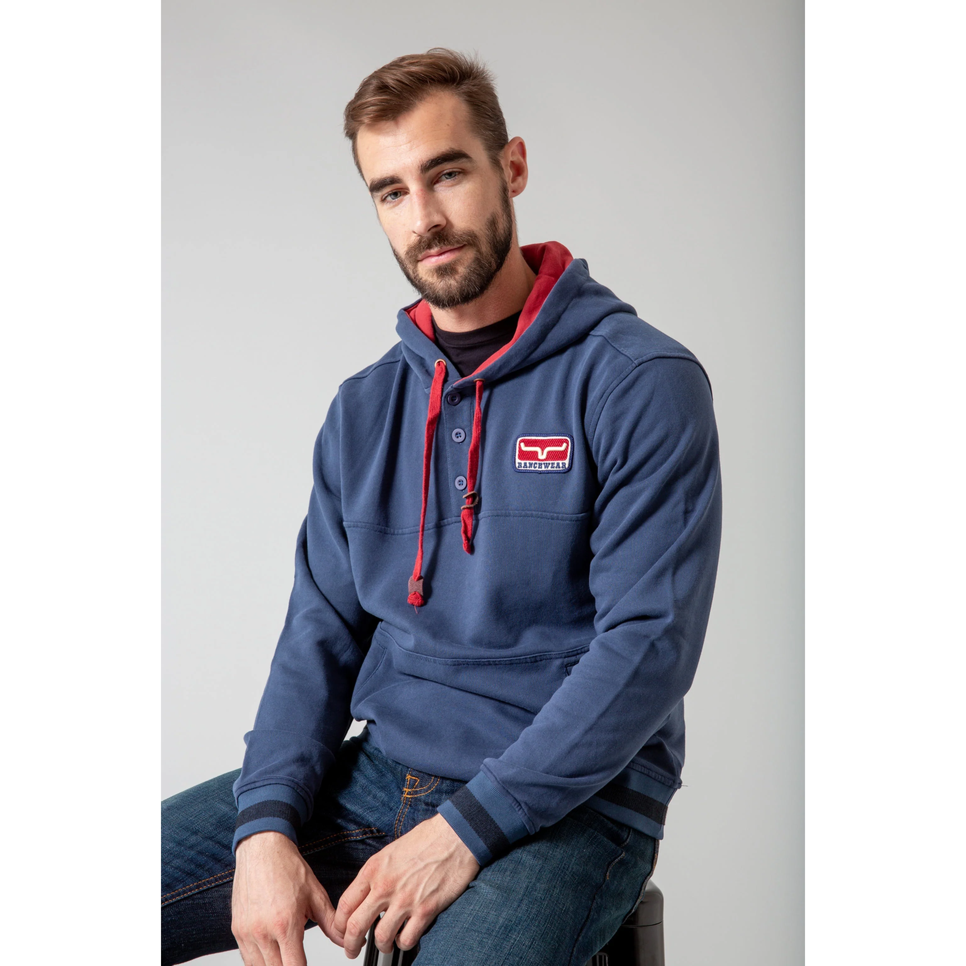Kimes Men's Ranch Ready Fleece Hoodies - Assorted Colours - Image 12