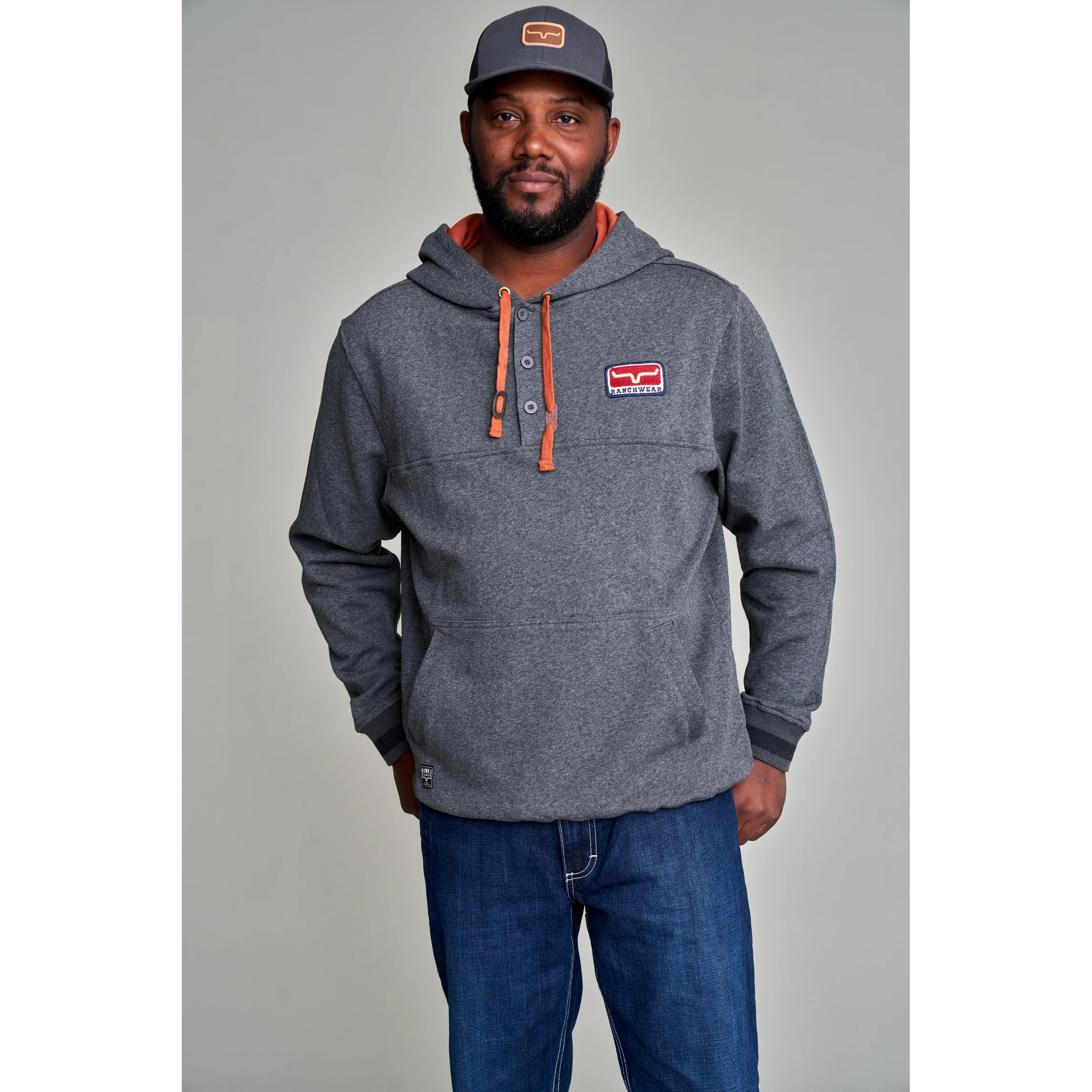 Kimes Men's Ranch Ready Fleece Hoodies - Assorted Colours - Image 3