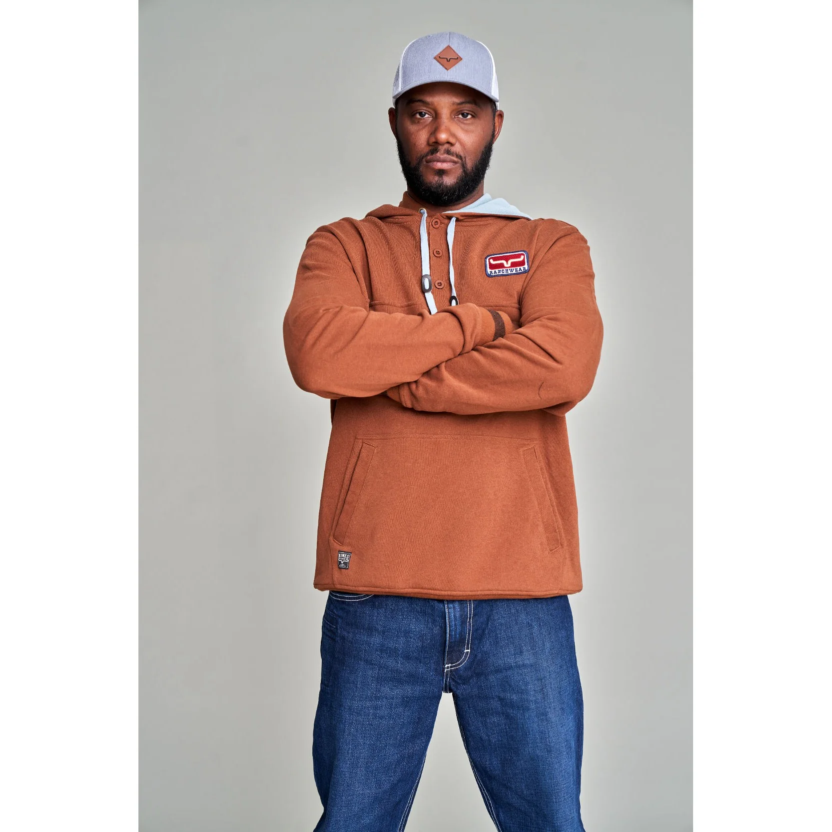 Kimes Men's Ranch Ready Fleece Hoodies - Assorted Colours - Image 4