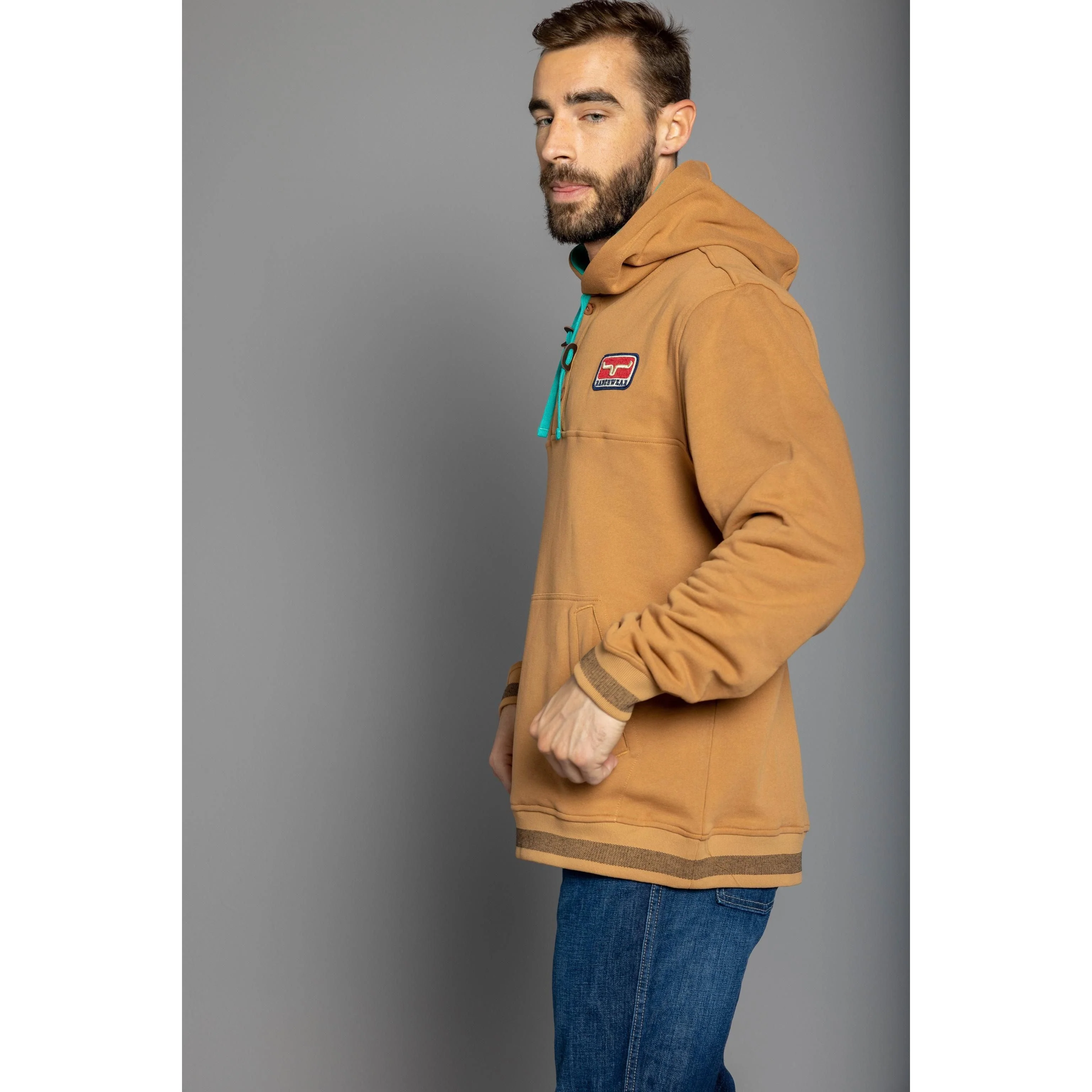 Kimes Men's Ranch Ready Fleece Hoodies - Assorted Colours - Image 8