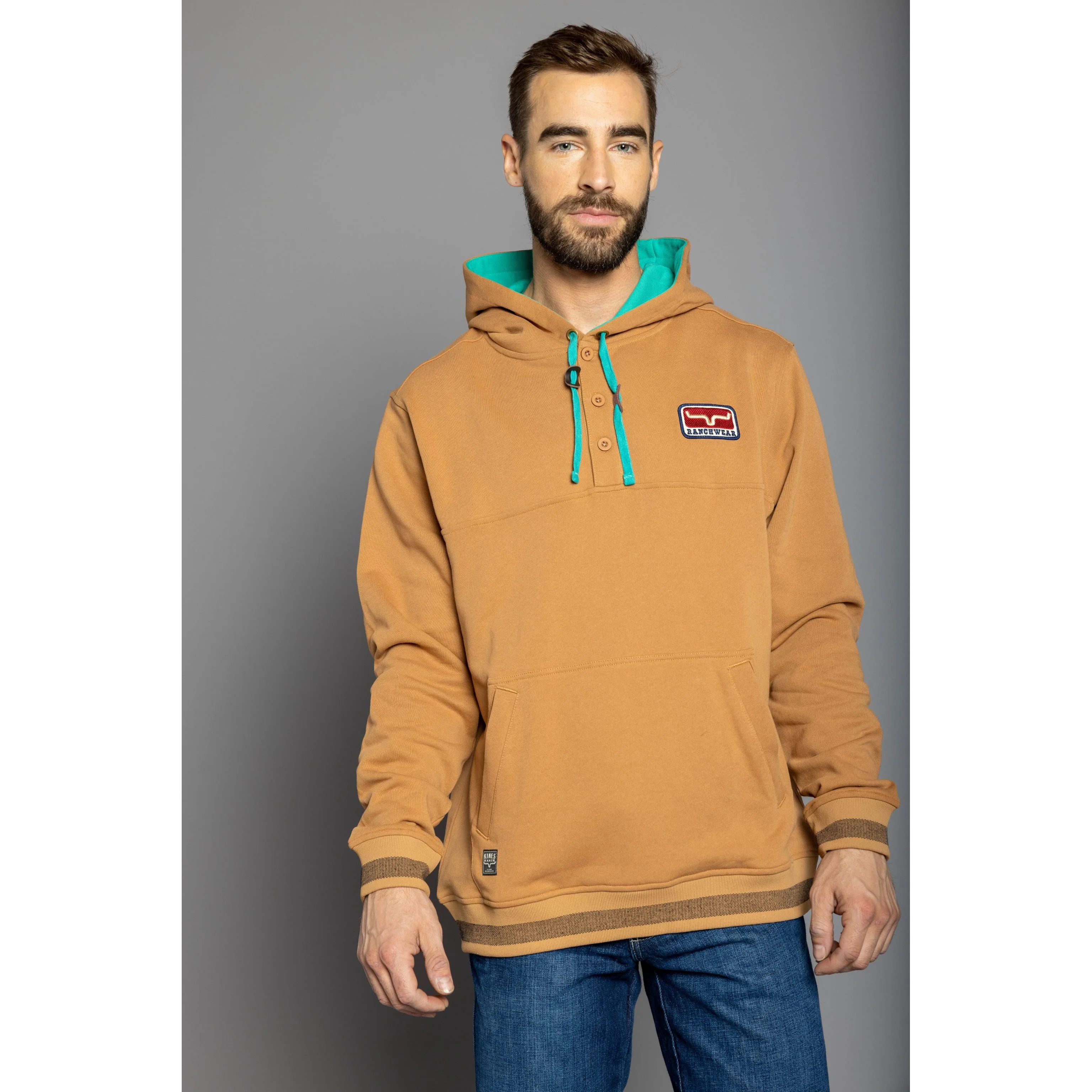 Kimes Men's Ranch Ready Fleece Hoodies - Assorted Colours - Image 9