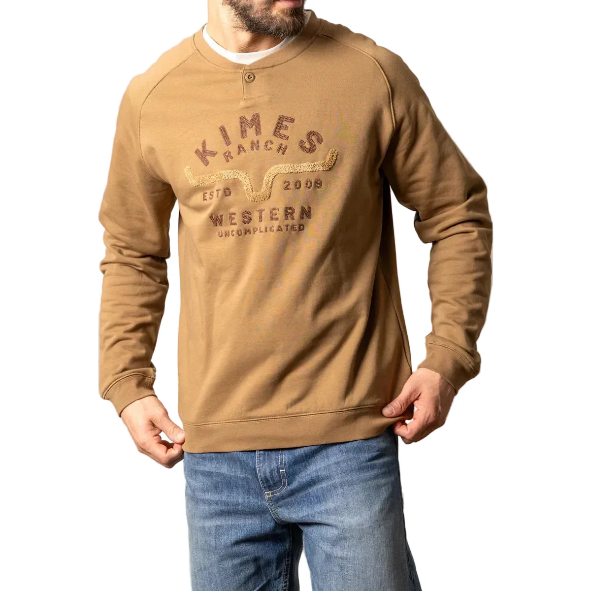 Kimes Men's Reeves Long Sleeve Sweatshirt - Multiple Colours - Image 2