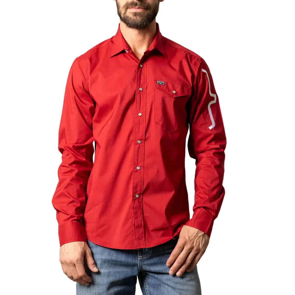 Kimes Men's Talbott Long Sleeve Shirt - Multiple Colours - Image 2