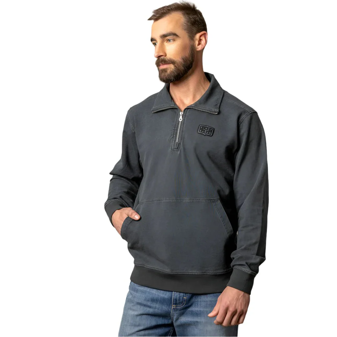 Kimes Men's Wicklow Long Sleeve 1/4 zip Sweater - Assorted Colours