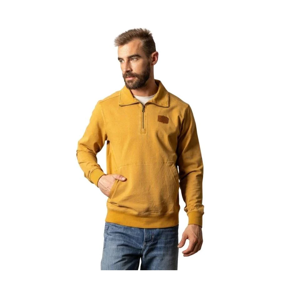 Kimes Men's Wicklow Long Sleeve 1/4 zip Sweater - Assorted Colours - Image 2