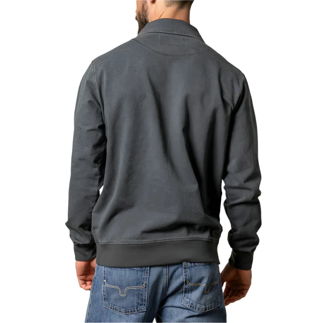 Kimes Men's Wicklow Long Sleeve 1/4 zip Sweater - Assorted Colours - Image 5